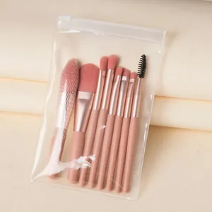 Kit de Pincéis de Maquiagem 8 Peças Dafushop – Cerdas Macias e Alta Qualidade - Imagem 5