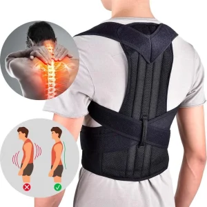 Corretor Postural Magnético com Hastes – Colete Lombar Ajustável, Confortável e Discreto - Imagem 3