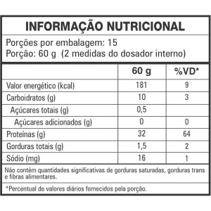 Suplemento Proteico Nutritivo com Proteína de Soja, Trigo e Soro de Leite – 1kg - Imagem 6