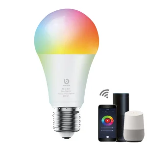 Lâmpada Inteligente COIBEU Wi-Fi e Bluetooth – Compatível com Alexa, Tuya e Google Home - Imagem 7
