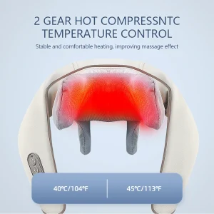 Massageador Elétrico para Pescoço e Trapézio Foreverlily – Aquecimento, 6 Pontos, Portátil - Imagem 5