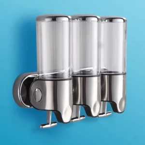 Dispensador Manual de Sabonete Líquido – Suporte de Parede Multifuncional - Imagem 3